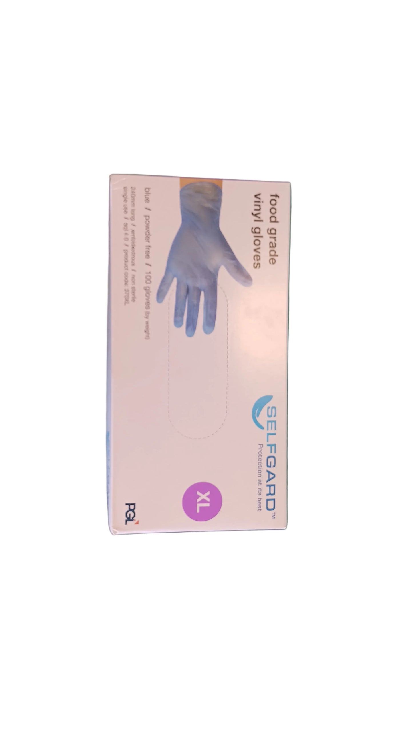 Selfgard Food Grade Vinyl Gloves XL