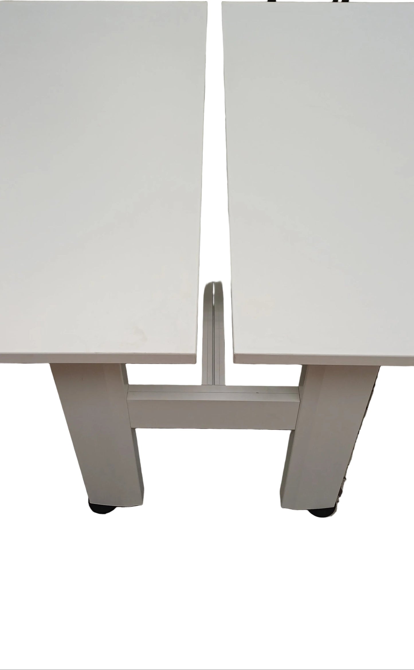 White Double Desk