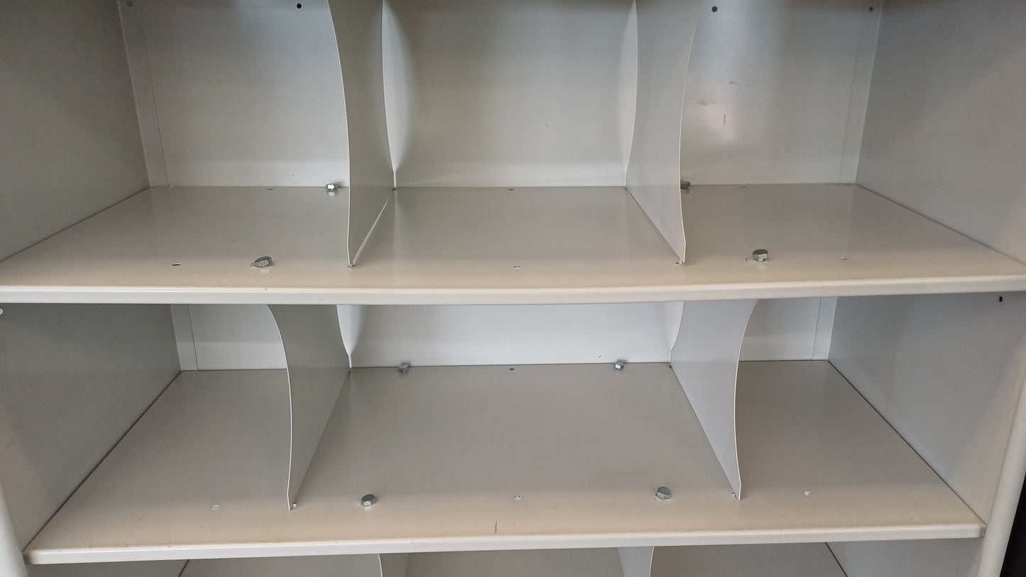 Grey Metal Cabinet